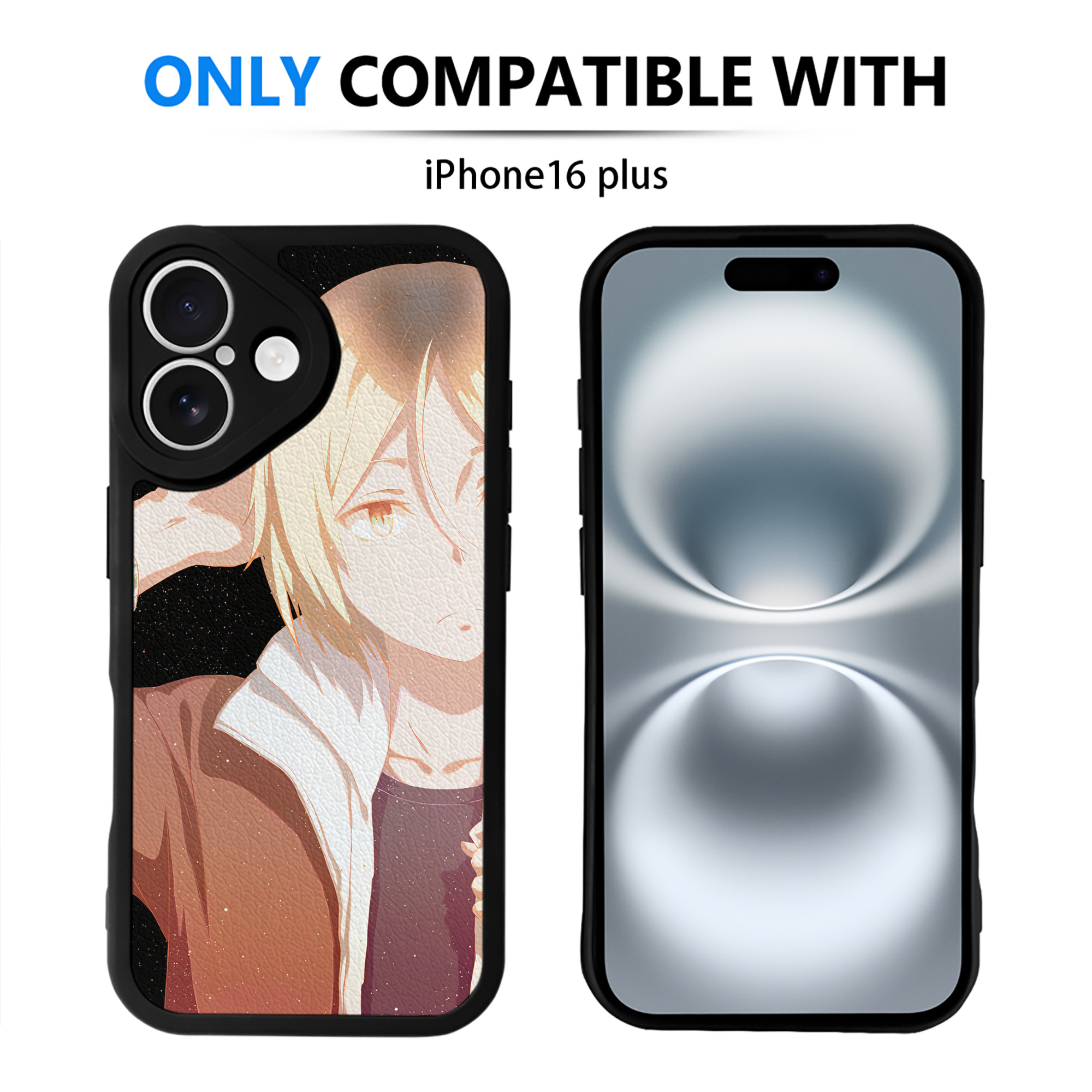（画像用） ハイキュー!! Haikyu!! 【iPhone 16シリーズ対応】シリコンスマホケース（レザー調） 材質：シリコン
